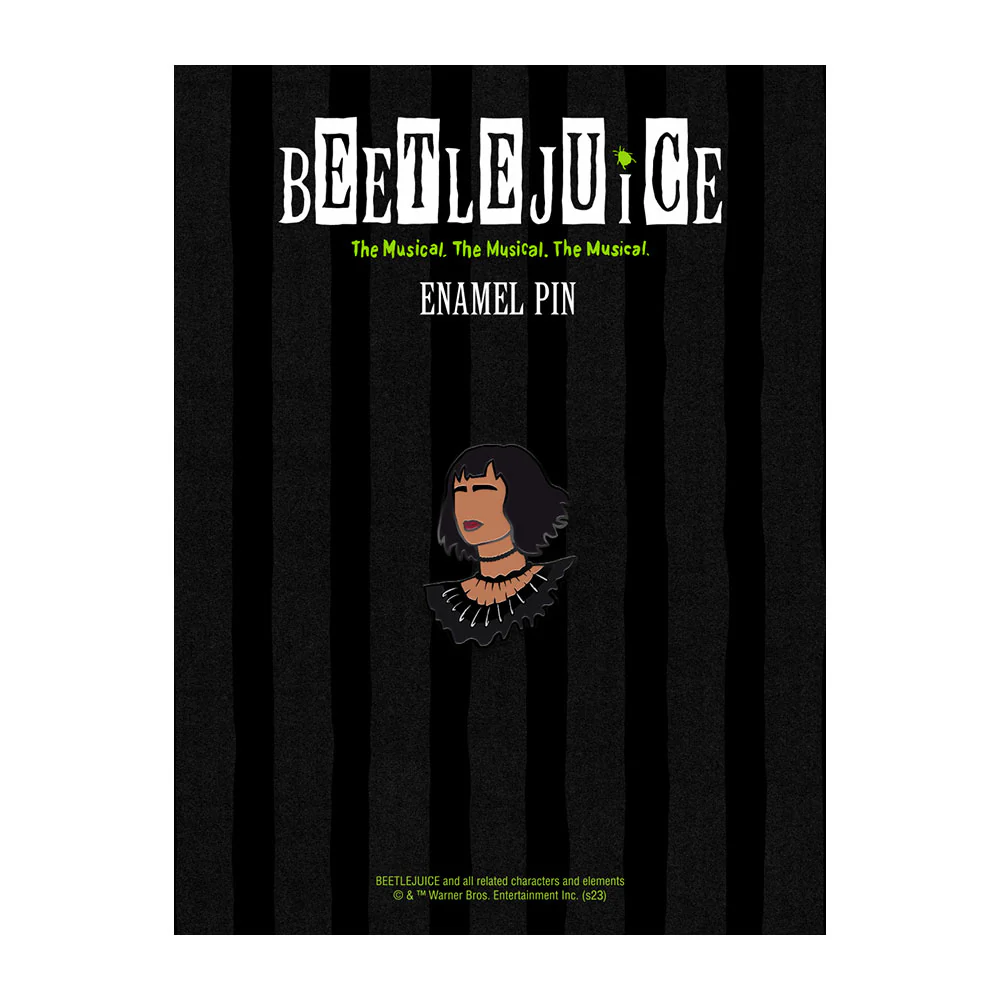 Beetlejuice Lydia Enamel Pin