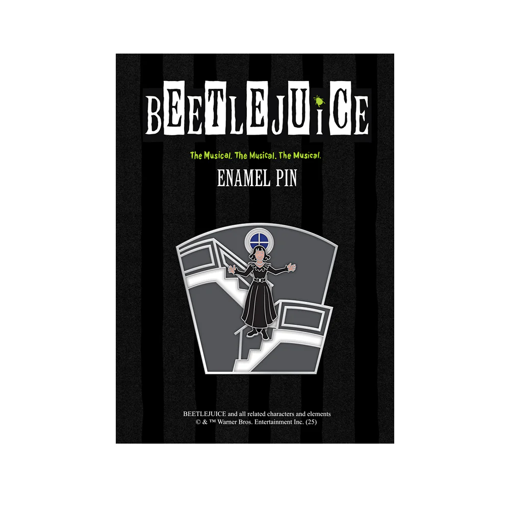 Beetlejuice Lydia Slider Pin