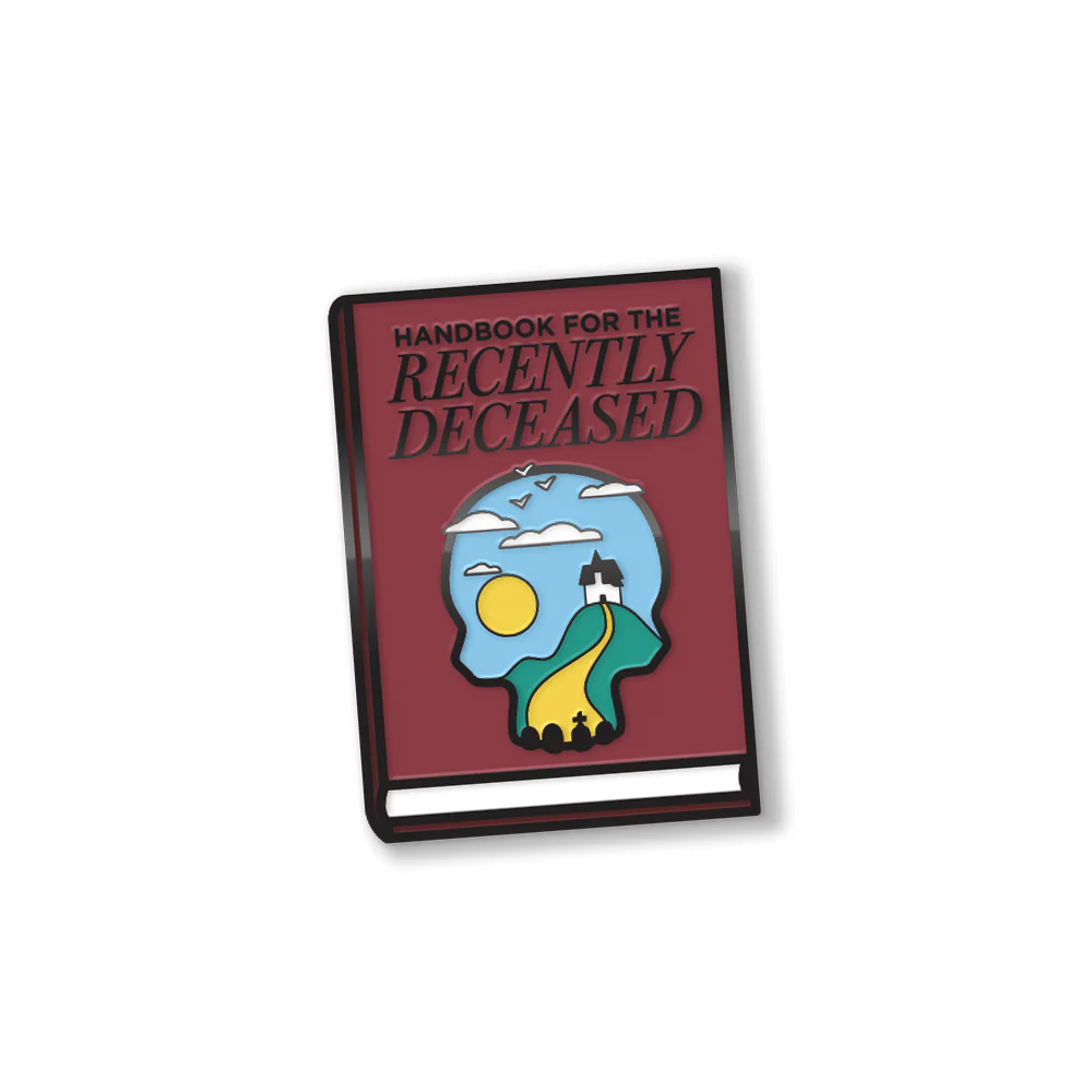 Beetlejuice Recently Deceased Enamel Pin - Image 2
