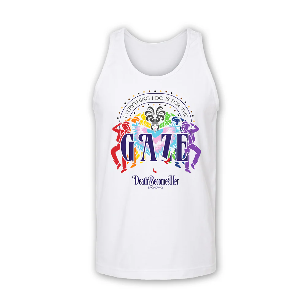 Death Becomes Her Unisex Pride Gaze Tank