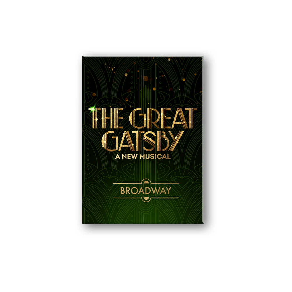 The Great Gatsby Broadway Magnet