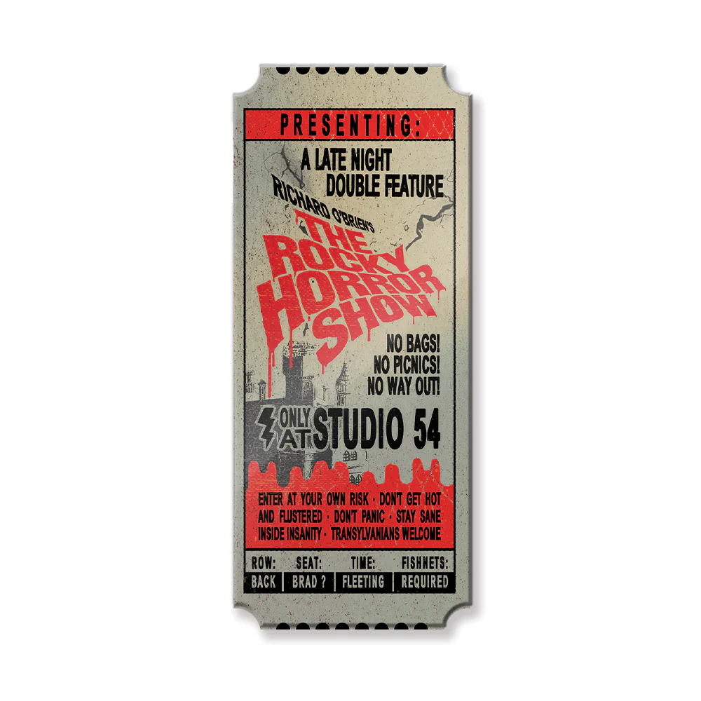 The Rocky Horror Show Ticket Magnet