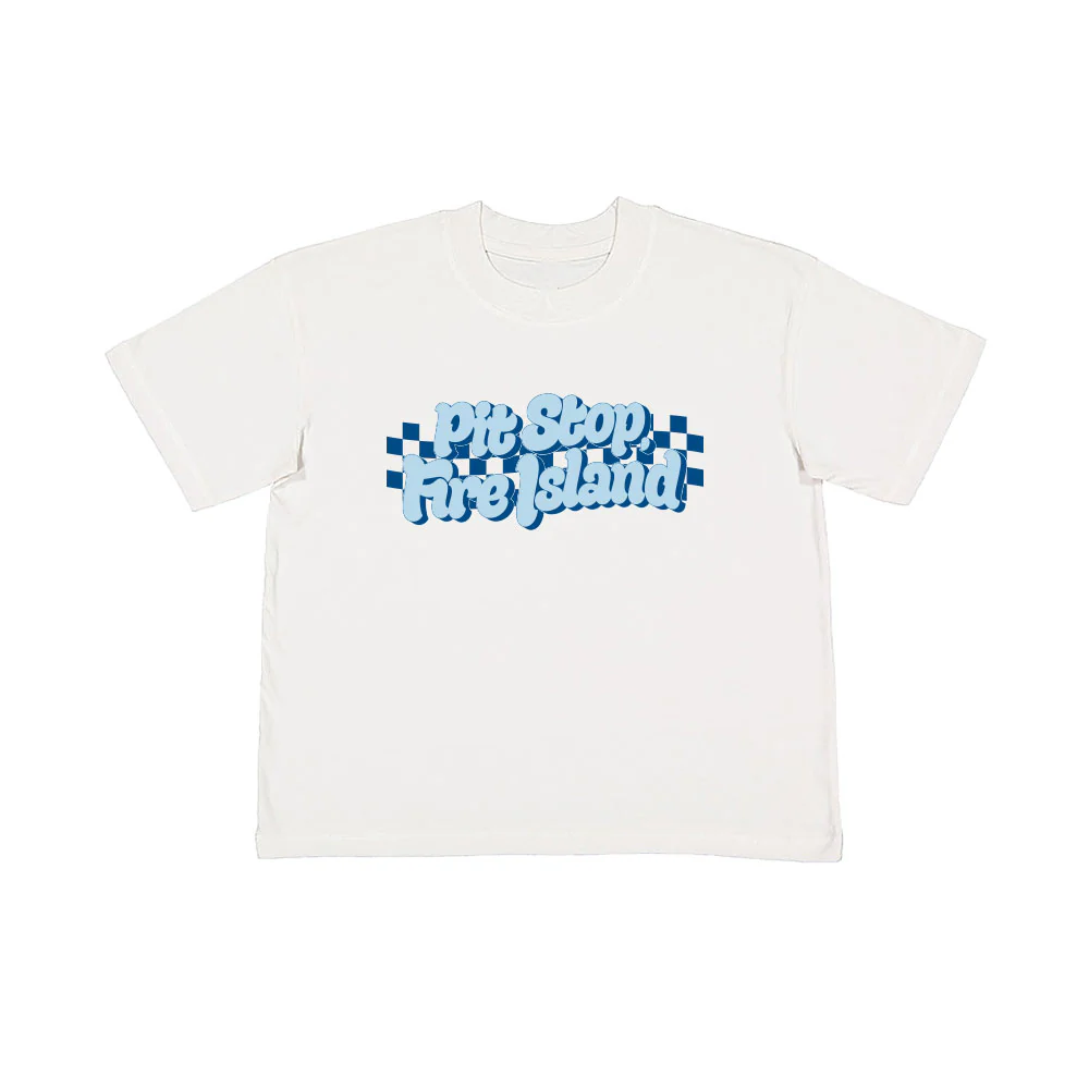 Titanique Fire Island Crop Tee