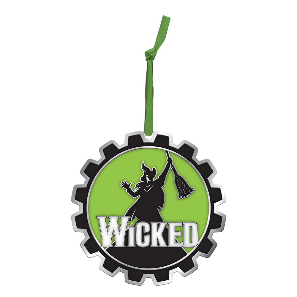 Wicked Defy Gravity Logo Ornament